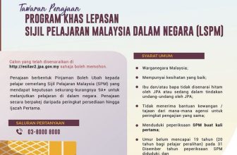 🎓 Biasiswa JPA 2025: Program Khas Lepasan SPM Dalam Negara Kini Dibuka!