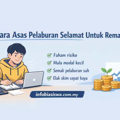Cara Asas Pelaburan Selamat Untuk Remaja (Tanpa Terjebak Scam)