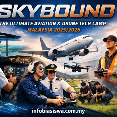 Skybound: The Ultimate Aviation & Drone Tech Camp di Malaysia 2025/2026 — Kem Paling DITUNGGU Belia 17–25 Tahun