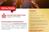 Biasiswa Tan Sri Teh Hong Piow Legacy: Peluang Biasiswa Prestij untuk Tahun 2024/2025