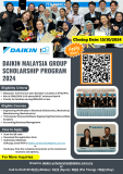Program Biasiswa Daikin Malaysia Group 2024: Peluang Emas Sambung Belajar di Universiti Tempatan